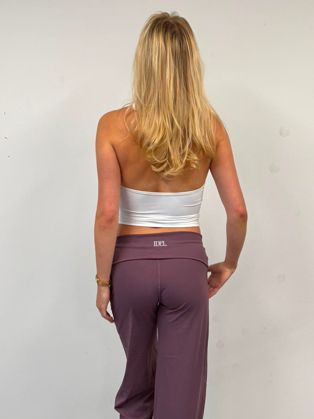 Fold over yoga pants